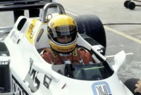 Ayrton Senna first test